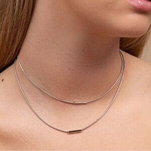 Uncommon James Tennessee Necklace - Silver. NWT